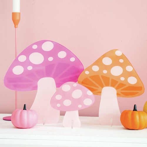 Kailo Chic Acrylic 3-Pack Mushroom Set